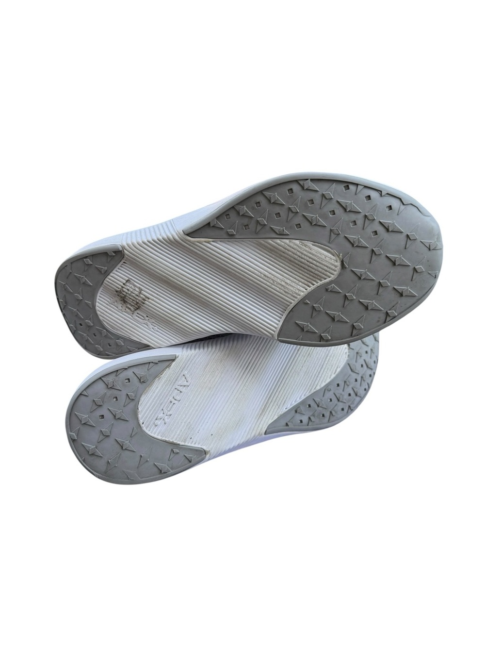 Apex Women's White Knit Breathable Running Shoe 9 W - Picture 6 of 6